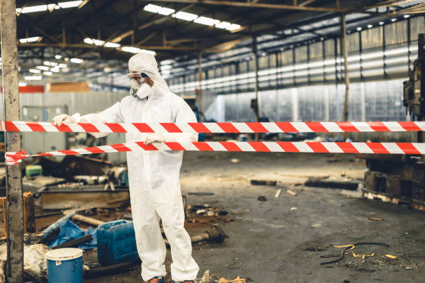Professional Hoarding Cleanup technician working in Oakdale, NE